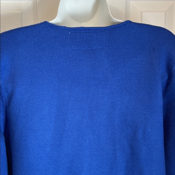 Pink Martini “Moira”‎ Royal Blue Open Face Cardigan Sweater Size M NWT - Picture 7 of 12